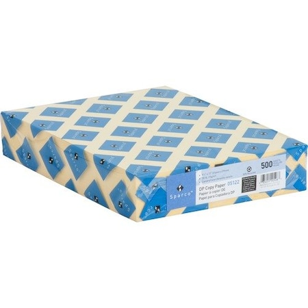 Sparco Premium Copy Paper, 20Lb, 8-1/2inx11in, Canary, 500PK SPR05122